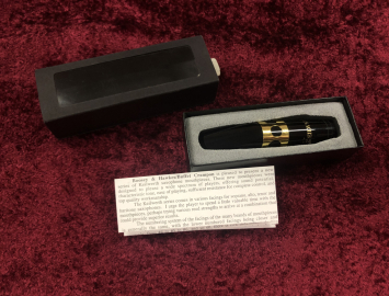 Julius Keilwerth Hard Rubber 7 Baritone Mouthpiece – Old Stock, with Notes from Couf